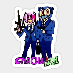 CHA CHA & HAZEL Sticker